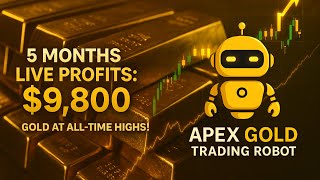 Apex Gold Trading Robot – $9,800 Live Profit in 5 Months | Gold at All-Time Highs!