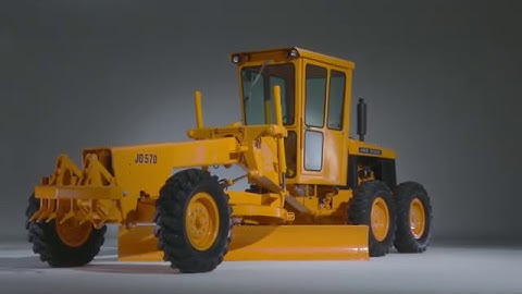 Preserving A Grading Legacy | John Deere JD570 Motor Grader
