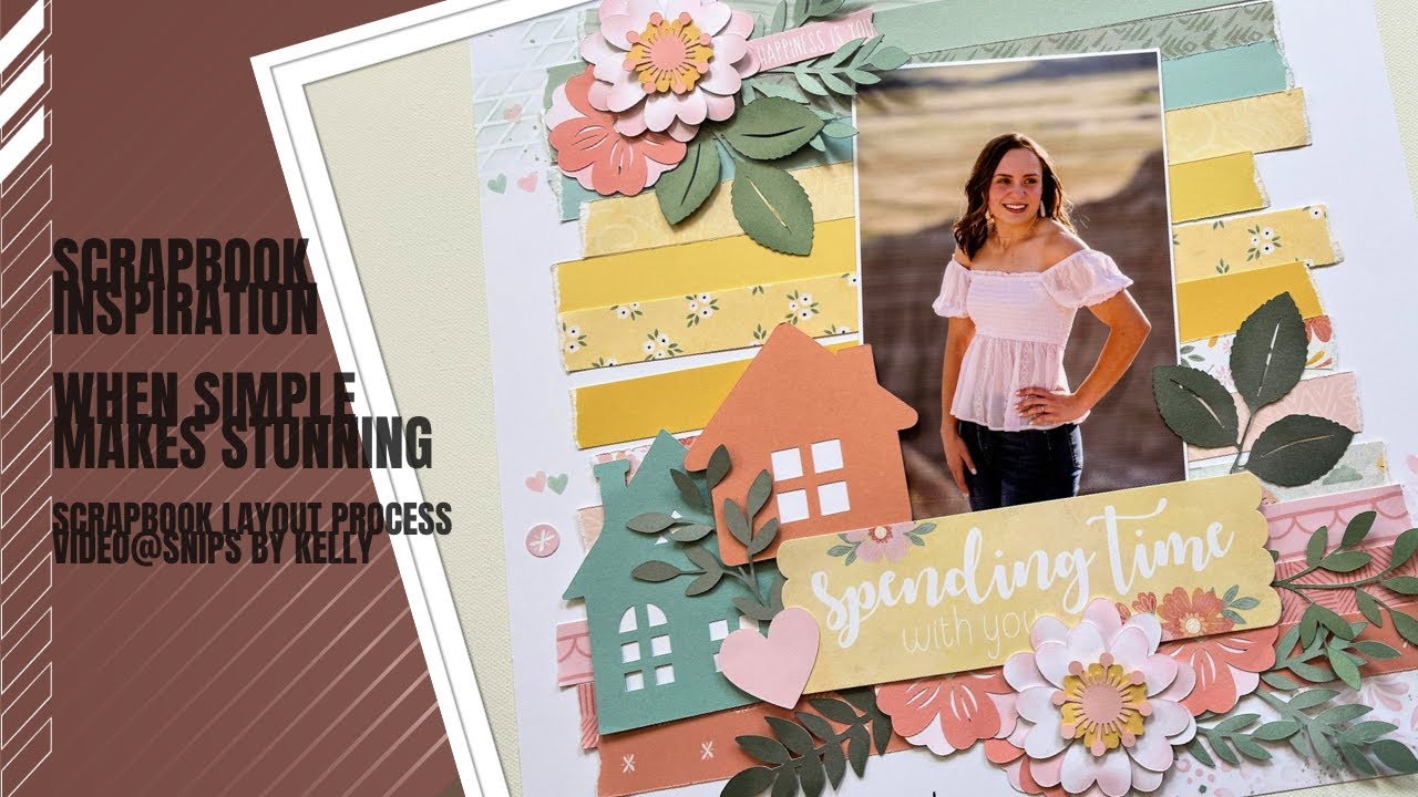 How to Scrapbook: Creating a Layout from Start to Finish