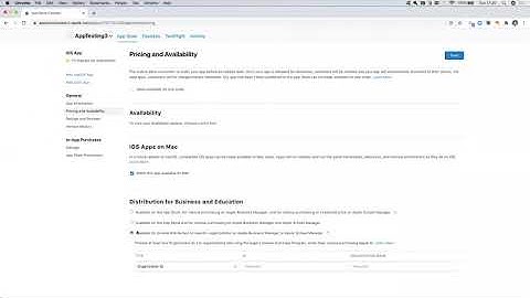 How to launch your app to Apple Business Manager
