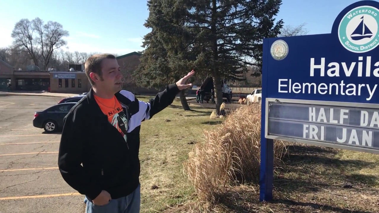 Mr. Peace Visits Haviland Elementary School in Waterford Twp, Michigan