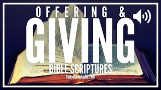 Bible Verses About Offering & Other Generous Giving Scriptures That Can Transform & Bless Your Life
