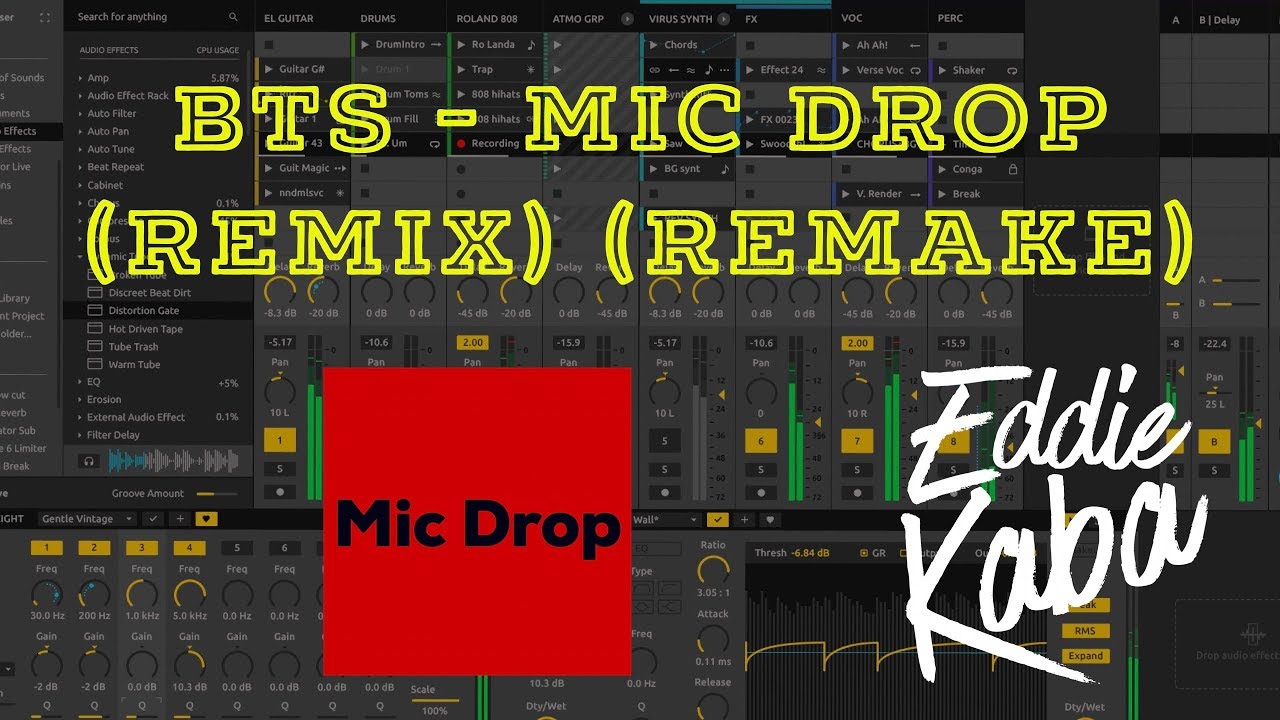 BTS MIC DROP (Remix) Instrumental Remake YouTube