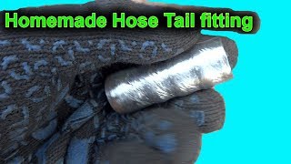 How To Make The Hose Tail Fitting Without A Lathe. Amazing Technologies