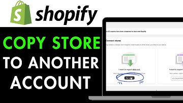 How To Copy Shopify Store To Another Account 2025 (FULL TUTORIAL)