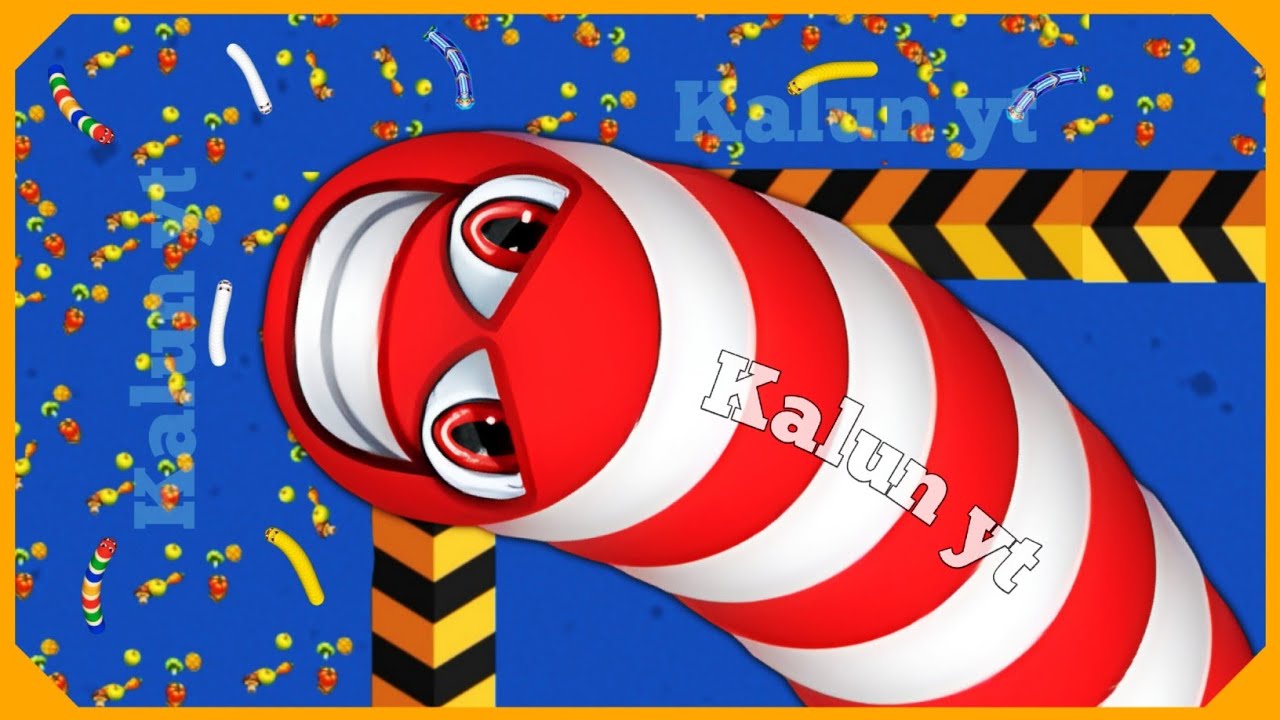 🐍WORMSZONE.IO | Giant Slither Snake Top 01 🏆 | Epic Worms Zone Biggest Snake Gameplay! | Kalun yt