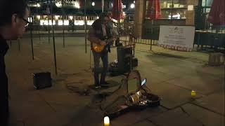 Pink Floyd - Shine On You Crazy Diamond.  Performed by Ottawa busker