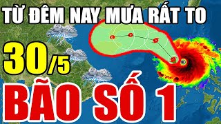 Dự báo thời tiết hôm nay và ngày mai 30/5/2024 | Dự báo thời tiết trong 3 ngày tới