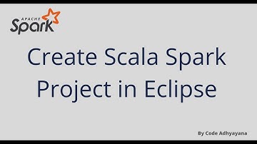 Create Scala Spark Project in Eclipse