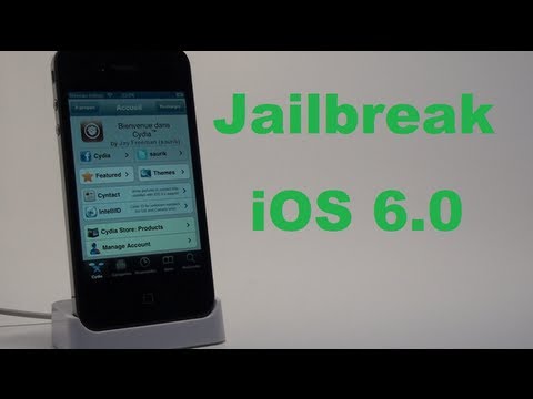 iOS 6.0 Jailbreak Tethered - iPhone 3GS / 4, iPod Touch 4G ! (Avec Cydia)