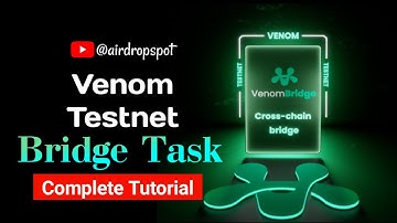 Venom Bridge Task Tutorial | How To Complete Venom Bridge | Instructions For Doing Venom Bridge Task