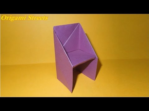 Origami CHAIR out of paper