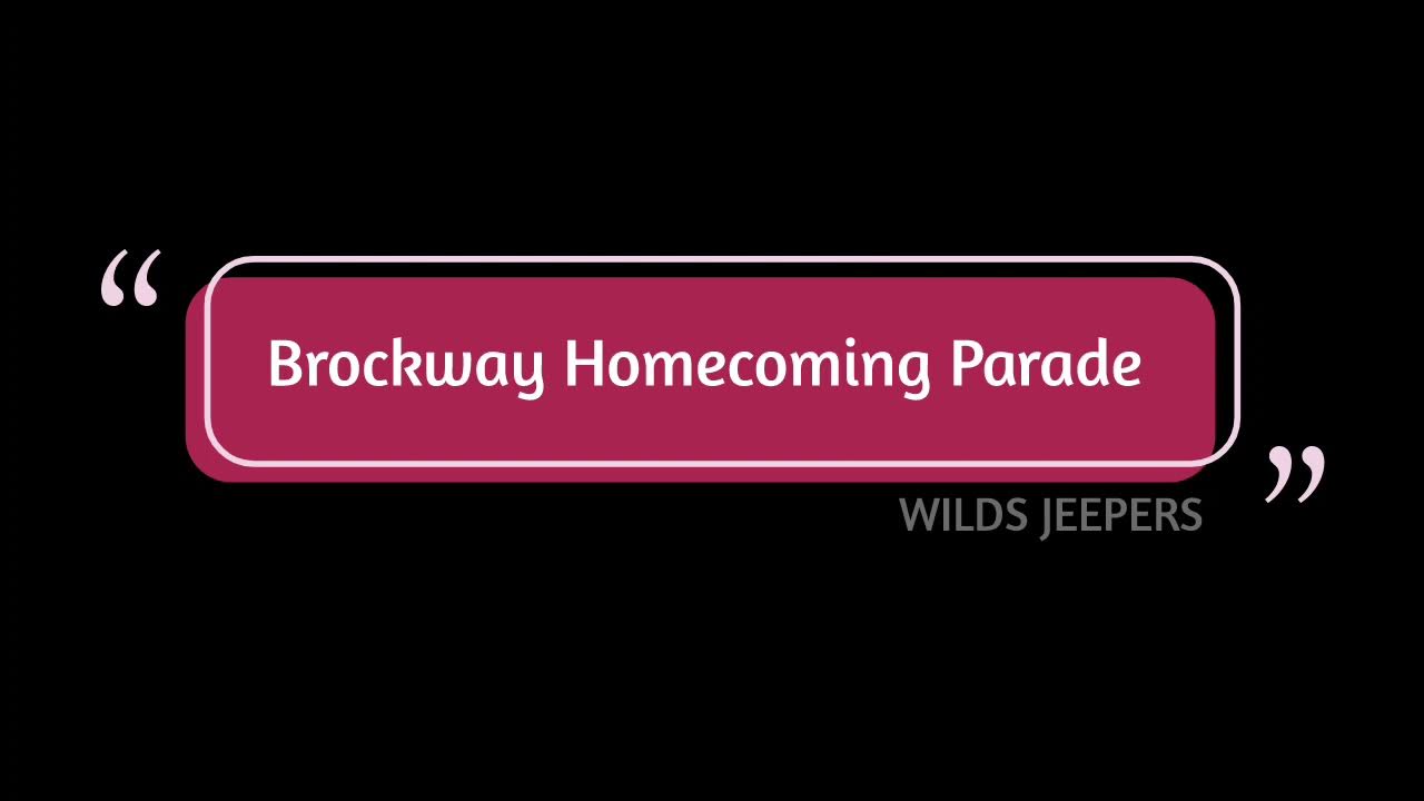 Brockway Parade 2021 YouTube