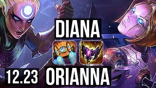 DIANA vs ORIANNA (MID) | 10/3/14, Legendary, 300+ games | EUW Diamond | 12.23