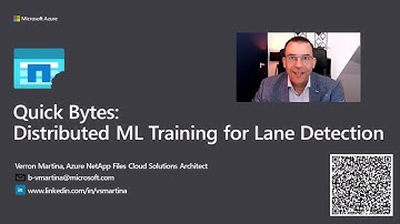 Quick Bytes: Distributed ML Training for Lane Detection, powered by NVIDIA and Azure NetApp Files