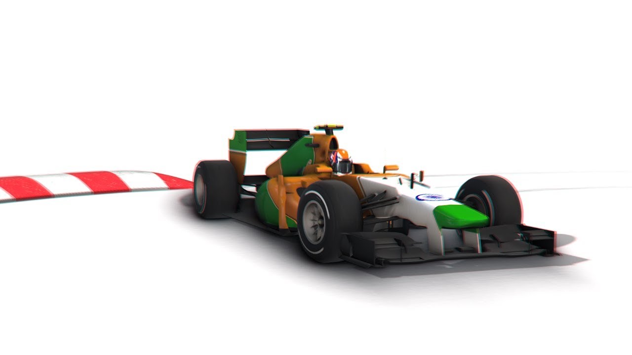 Apply using an F1 Car