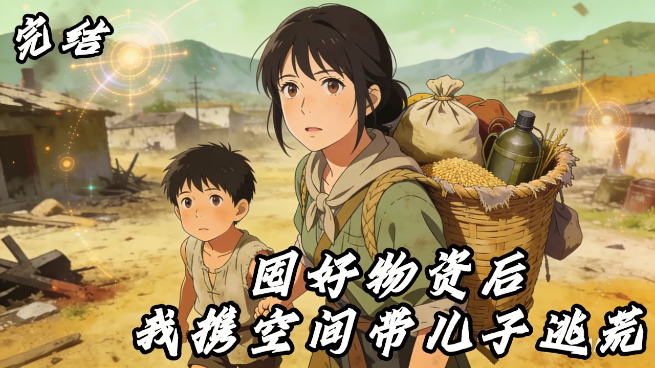已完结《囤好物资后，我携空间带儿子逃荒》#种田 #古代言情 #穿越 #空间#逃荒 #囤物资 开局穿成一个疯子不算，还附带一个小包子，幸好空间储备了百万物资，养个娃是没问题的，虞禾正准备当娘养娃……