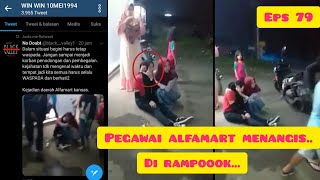 VIRAL PEGAWAI ALFAMART MENANGIS DI RAMPOK