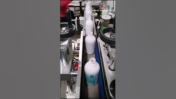 Empty bottle rolling high speed labeling machine vertical round bottle label applicator