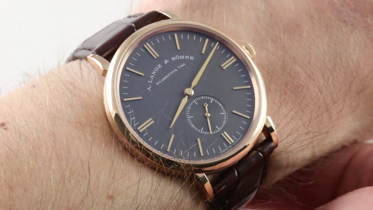 A Lange Sohne Saxonia Boutique Edition 216 033 Luxury Watch Review Youtube