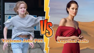Vivienne Jolie-Pitt (Angelina Jolies Daughter) Vs Angelina Jolie Transformation ★ From Baby To 2023