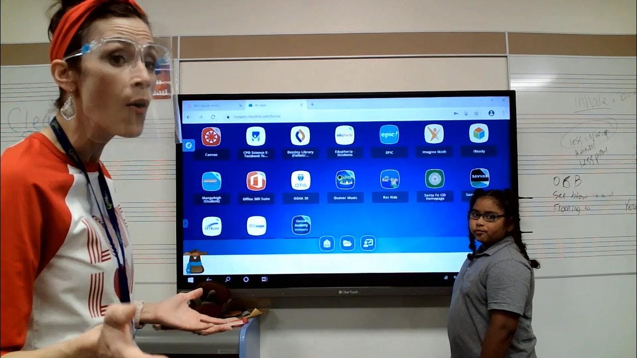 Class Link Instructions To access your quaver music lesson YouTube