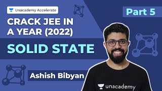 Solid State - Part 5 | Crack JEE in a year (2022) | Ashish Bibyan | Accelerate