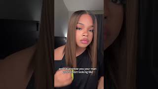 UNice Bye-Bye Slip 7x5 &amp; 13x4 Lace Black to Chestnut Brown Ombre Yaki Bob Wig