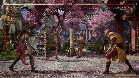 Mortal Kombat 1 - Baraka 50% damage combo with Cyrax kameo (39% post nerf)