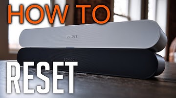 How to Reset Sonos Ray