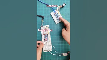 How to make a transmitter and receiver using  nRF24L01 #arduino #diy