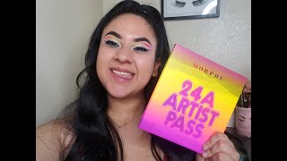 24A Artist Pass Palette Morphe x Saweetie