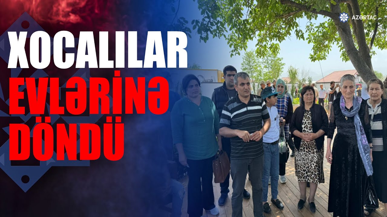 Xocalıda 24 ailəyə evlərinin açarları təqdim olunub