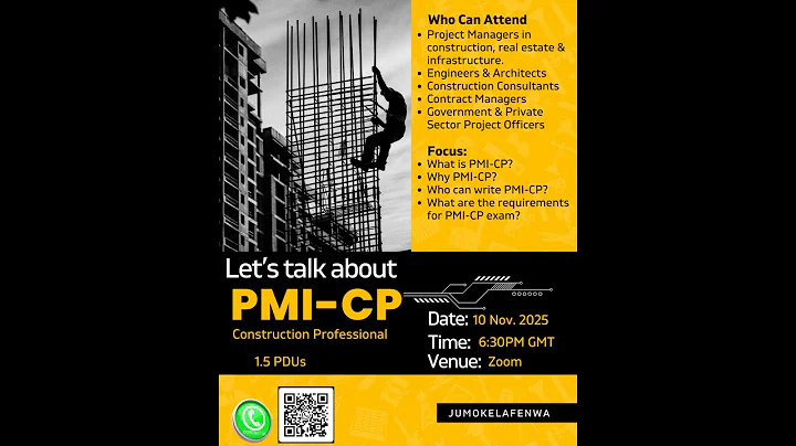 Let's Talk About PMI Construction Professional (PMI-CP)