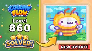 Colony Flow! Level 860 Walkthrough 🐜 | ABI GAMES Solution & Gameplay 🧩 (New Update)