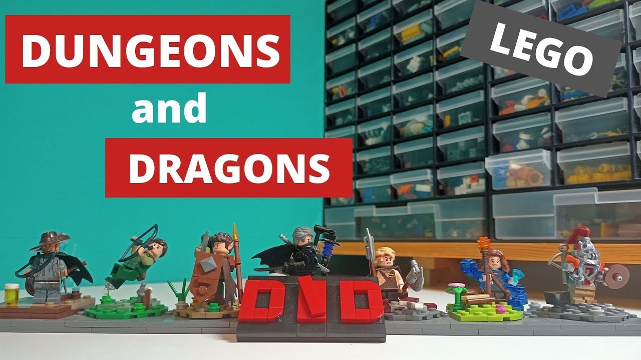 LEGO Dungeons and Dragons (DnD) project MOC