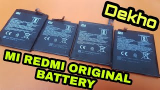 mi redmi original battery price || which type of mi original battery || real cost in market india