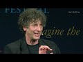 Neil Gaiman and Stephen Fry on God &amp; the Gods | Hay Festival