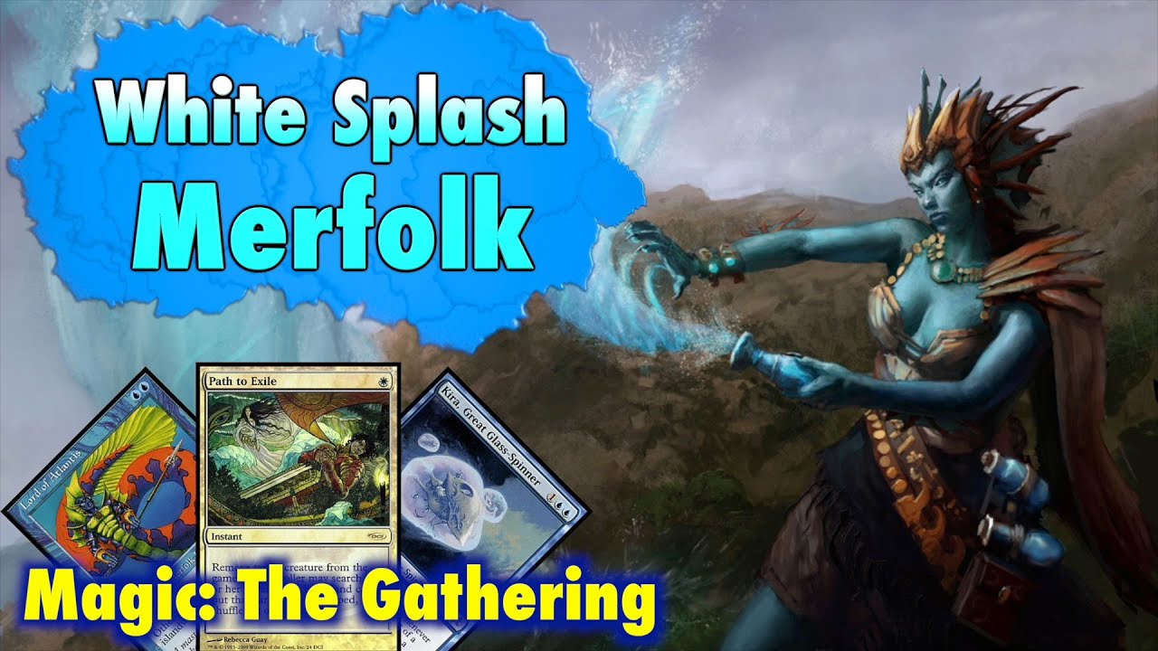 MTG Build A Modern White Splash Merfolk Deck For Magic The Gathering