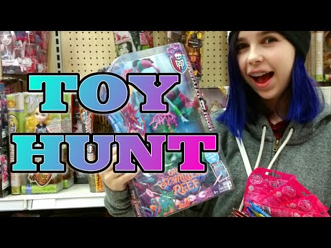 TOY SHOPPING HUNT | MONSTER HIGH, STEVEN UNIVERSE, FNAF and MORE | RadioJH Audrey