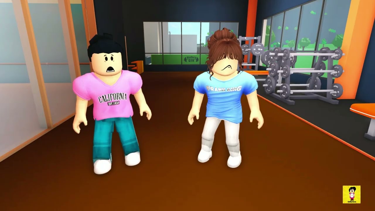 Doña Rosa y la Comadre van al Gimnasio | Mamá vs Roblox