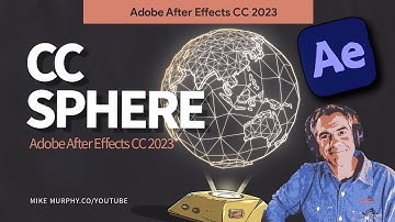 How To Use CC Sphere in After Effects (Spinning Globe)
