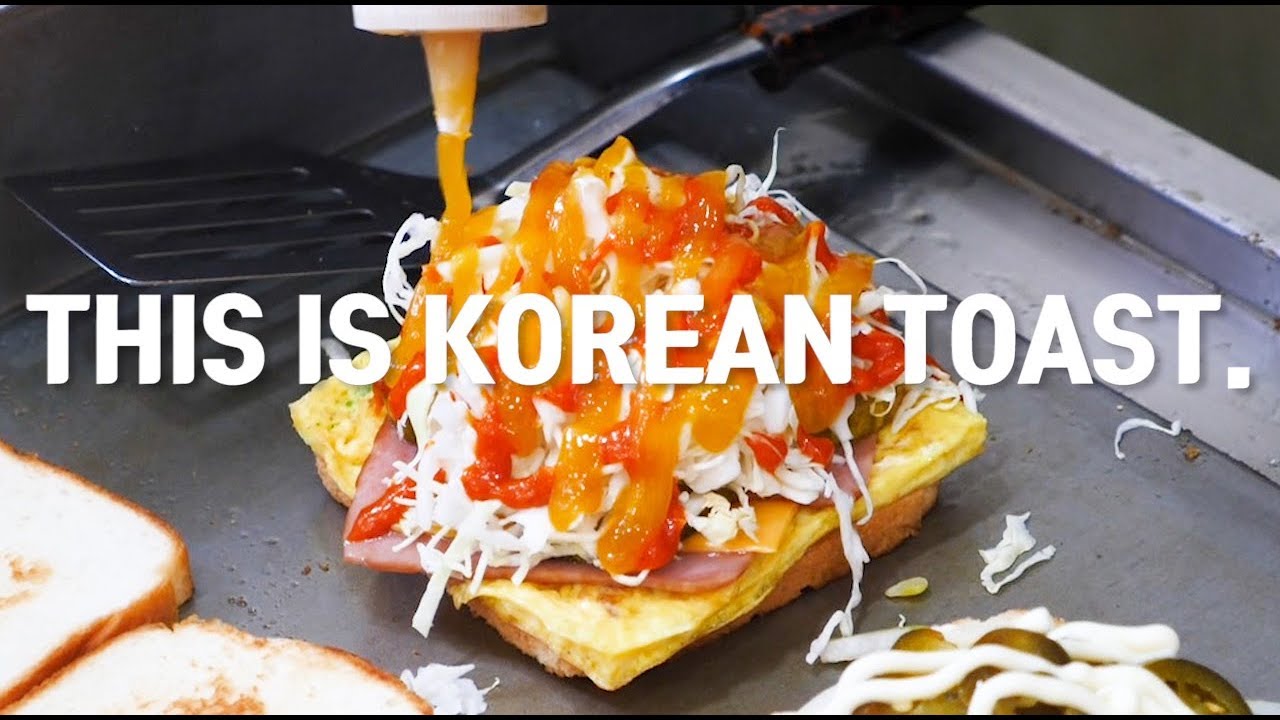 석봉 토스트 표 계란토스트 / Korean Egg Toast / Street Food in Korea YouTube