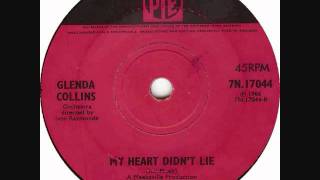 Glenda Collins - My Heart Didn't Lie