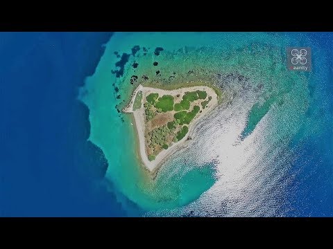 Η κρυφή "Καρδιά" του Ευβοϊκού |  Ασπρονήσι Ερέτριας  Eretria secret island Drone Greece