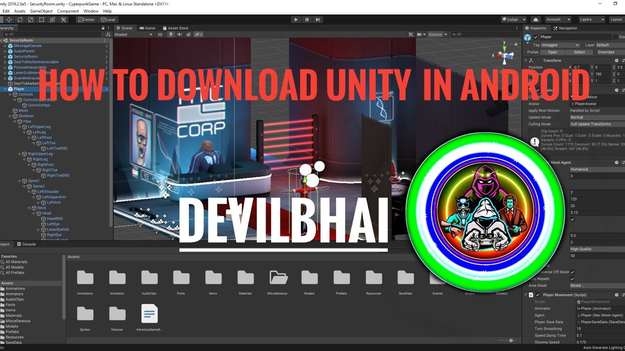 How to download Unity in Android in Hindi | Unity software mobile main ...