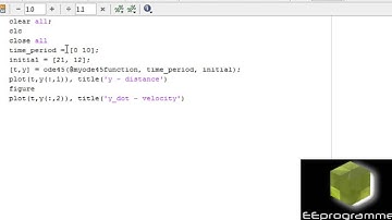 MATLAB tutorial - Solving First 1st Order Differential Equation using ODE45