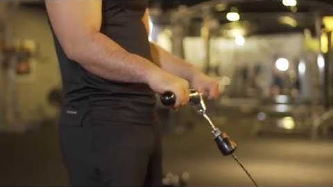 Cable Wrist Curl, Overhand Grip