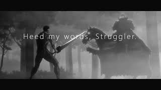 Heed my words, Struggler | Skull Knight (Berserk)
