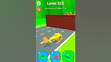 Shape shifting game #gameplay video #shorts#Level  325